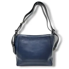 Mother house マザーハウス 2way レザー ショルダーバッグ リュック バックパック ネイビー 紺 レディース ゴーゴー古着マルイ草加店 24 No.久2744のサムネイル