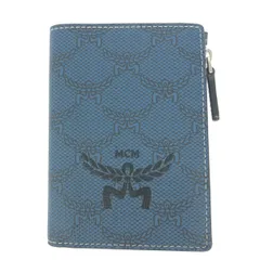 MCM エムシーエム 二つ折りミニ財布  ローレトス/レザー    ネイビー ユニセックス / 240001210135のサムネイル
