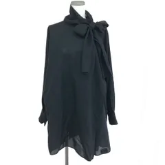 beautiful people ビューティフルピープル メッシュボウタイブラウス サイズ:36 アシンメトリー    ブラック レディース / 240001211699のサムネイル