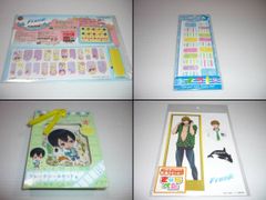 [Kanmeb] [Free Shipping] Free! Goods 4-Piece Set / Bundle Sugar Cake Nail Set Nail Stickers Flake Stickers Character Stickers Tachibana Makoto Starting Days