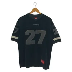 【中古】Supreme Velour Football Jersey M ブラック シュプリーム[10]のサムネイル