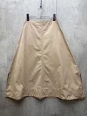Rouge vif ルージュヴィフ アバハウス サイドスリット Aライン ロング スカート 無地 カジュアル きれいめ size36/ベージュ ■■ レディースのサムネイル