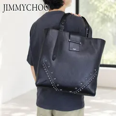 【新品商品】JIMMY CHOO (ジミーチュウ) （BAR VERTICAL TOTE M ZBC-BLK/GUNMETAL）バー バーティカル トート ミディアム 　トートバッグのサムネイル