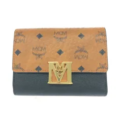 MCM エムシーエム メーナ/三つ折りコンパクト財布  ヴィセトス/レザー    ブラック メンズ / 240001210134のサムネイル