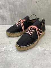 TSUMORI CHISATO ツモリチサト エスパドリーユ レースアップ シューズ size38（24.0cm相当）/黒 ■■ レディースのサムネイル