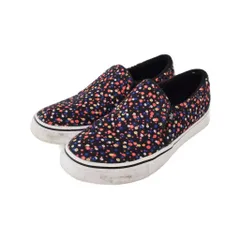 ナイキ NIKE COURT ROYALE ACSLPSE コートロイヤル スリッポン 花柄 フローラル 黒 ブラック ピンク 青 ブルー 24.5cm CI0604-003 ■ECD005のサムネイル