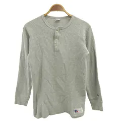 ラッセル RUSSELL Tシャツ M グレー ワッフル生地 長袖 /NP ■GY70のサムネイル