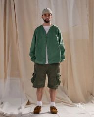 未使用3.5万 nanamica ナナミカ リラックス カーゴパンツ 1 カーキ