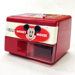 激レア ディズニー ミッキーマウス 電動鉛筆削り レトロ 三菱 Disney