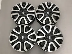 ◎SUZUKI ハスラー純正 3本良品 1本浅ガリ 15inc 4.5J +45 100/4H 即納 4本 検) スペーシア ワゴンR フレアクロスオーバー スタッドレス用のサムネイル