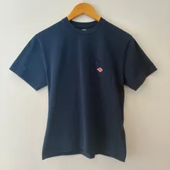 ダントン DANTON 半袖 ワンポイント ポケットTシャツ サイズ36 ネイビー 紺 ポケT 品番 JD-9041のサムネイル