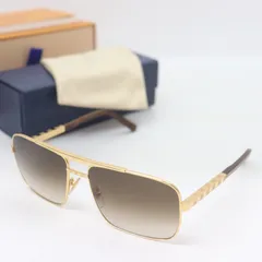 ITVUWAX90EZO 未使用 保管品 LOUIS VUITTON ルイヴィトン アティテュード サングラス Z0259U ダミエ ロゴ 保存袋 箱のサムネイル