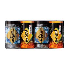 永谷園松茸風味お吸い物･有明のり詰合せ		 ZFA-20	 内容/有明のり:全型2.5枚（8切4枚×5）×2･永谷園松茸風味お吸い物:2.3g×4袋×2《小麦･えび》