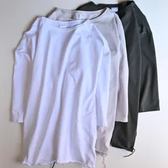 have a good day ボートネック 7分袖 Tシャツ ルーズシルエット 日本製のサムネイル