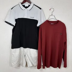 Calvin Klein カルバンクライン 3点セット コーデ ポロシャツ ロンT ショーツ Mのサムネイル