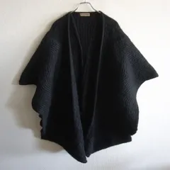 【70S】 ISSEY MIYAKE 【変形パターン ニット ジャケット】ブラック 70年代 ヴィンテージ イッセイミヤケ 26070470のサムネイル