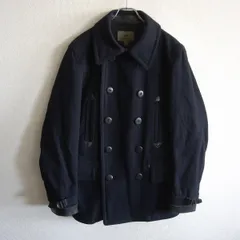 【サイズ50/美品】 NIGEL CABOURN 【40s US NAVY P-COAT】50 ナイジェルケーボン Pコート s2607084のサムネイル