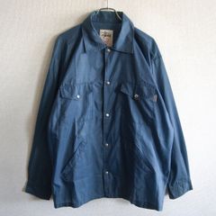 【90s/USA製】OLD STUSSY【ナイロン スナップボタン ジャケット】 L オールド ステューシー 白タグ 古着 26070435