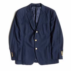 最高級品】BROOKS BROTHERS【テーラードジャケット /紺ブレ】40SHT 金