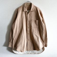 高級品】 HERMES 【セリエボタン ストライプ コットンシルク シャツ