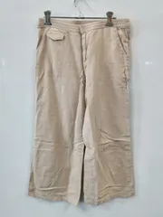 P221●MACPHEE●マカフィー●パンツ●ストレート●綿100％●レディース●size38●ライトベージュ●日本製のサムネイル