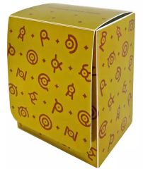 [Used] Supply [Single Item] Gold Unown Deck case ポケモンカード Game Sword & Shield Mystery Box Pokémon Center ポケモンカード Gym exclusive