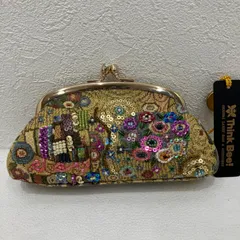 4978　Think Bee!　シンクビー！　ゴールデンクリムト　口金ポーチ　がま口　 ビーズ刺繍　ビジュー　小物入れ　コインケース　ポーチのサムネイル