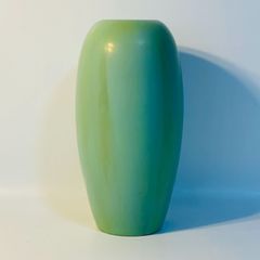 宮内庁御用達】安藤七宝店 七宝焼 花瓶 翡翠色 - メルカリ