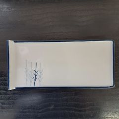【アウトレット】焼物皿 幅209×奥行95×高さ25 【送料別途見積】【未使用品】【業務用】【燕三条直送 アウトレット館在庫】