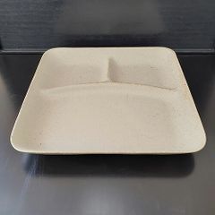 【アウトレット】ランチプレート 幅230×奥行230×高さ25 【送料別途見積】【未使用品】【業務用】【燕三条直送 アウトレット館在庫】