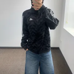 adidas アディダス 三角ロゴ ブラック パータン ジャージのサムネイル
