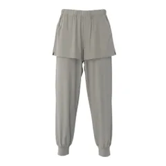 62e12 SUNSEA サンシー 23SS LAYERED RUNNING PANTS レイヤード ランニング パンツ イージーパンツ ボトムス SUNSEA2750 サイズ2 グレー系 コットン100％ メンズ 紳士服o07tのサムネイル