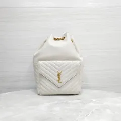 Saint Laurent サンローラン モノグラム ジョイ バックパック アイボリー 672609のサムネイル
