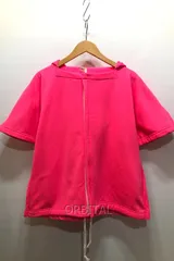 経堂) COMME des GARCONS コムデギャルソン ショートスリーブ パーカー フーディー 内ボア レディース XS ピンク GI-T005のサムネイル