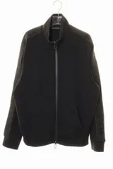 エンポリオアルマーニ EMPORIO ARMANI BLACK L 3R1MBA 1JHSZ コットン ブレンド スウェット ジップアップ ジャケット ブラック 【ブランド古着ベクトル】【中古】●260724のサムネイル