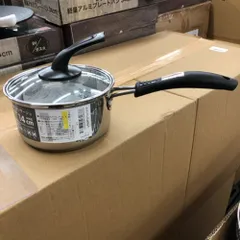 【アウトレット】コンサージュ三層底ステンレス片手鍋 14cm パートナーズセッション 幅140×奥行140×高さ80 【送料別途見積】【未使用品】【業務用】【燕三条直送 アウトレット館在庫】のサムネイル