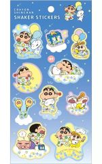 [Brand New] Stickers - Osora Pajamas Shaker Stickers "Crayon Shin-chan"