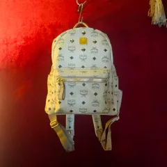 MCM エム シー エム ビセトス ベージュ ミディアム バックパックのサムネイル