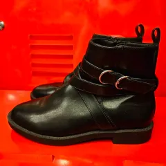 ASOS ストラップ バンディング アンクルブーツ 38 size (235-240)のサムネイル