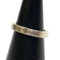【加古川店】 中古 Maison Margiela | メゾンマルジェラ リング・指輪 LOGO RING 2658AR シルバー 【134】 加古川店】 中古 Maison Margiela | メゾンマルジェラ リング・指輪