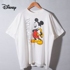 90s USA製 ディズニー Disney Tシャツ XL ホワイト 刺繍 ユニセックス
