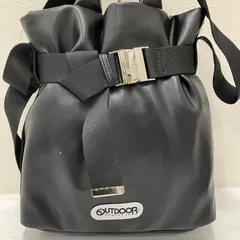 6516　Gready Brilliant　グレディブリリアン 別注 OUTDOOR ベルトトート２WAYショルダーバッグ　ブラック　ハンドバッグのサムネイル