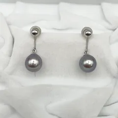 TASAKI アコヤ真珠 約8.0mm イヤリング K18WG 【2524764-0724】のサムネイル
