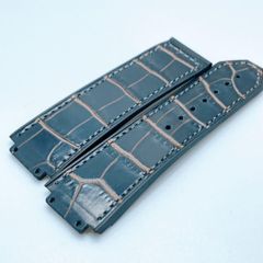 大雪専用】GS SBGA445用 クロコダイルベルト2本セット エビスレザー
