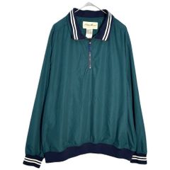 90年代 BOSS 長袖ポロシャツ グレー(メンズ XXL相当)中古 古着 V5170