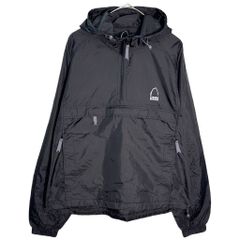 90年代 BOSS 長袖ポロシャツ グレー(メンズ XXL相当)中古 古着 V5170