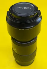 【美品・最終型】MINOLTA AF ZOOM 100-300mm F4.5-5.6 D フード・フィルター付き（ソニーAマウント）※動作未確認のサムネイル