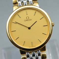 B6104 OMEGA オメガ コンビ クォーツ 腕時計 - メルカリ