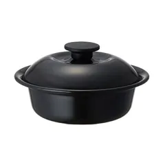 メーカー正規品 新品 野田琺瑯 NodaHoro 鍋 ココナベ 小 0.72L 渋黒 KO-19BKのサムネイル