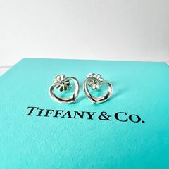 Moo様ティファニー ピアス アップル りんご 林檎 ミディアム シルバー